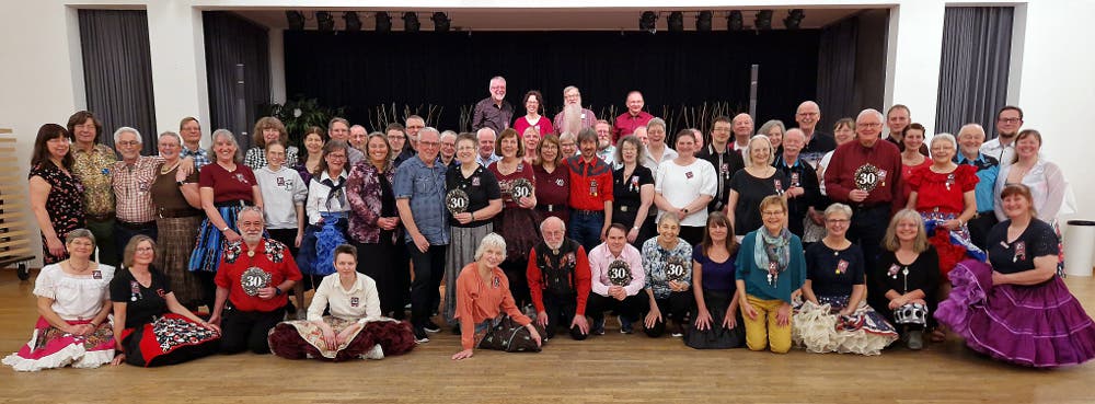 30 Jahre Triangle Squares Clubwochenende in Siegen im Februar 2025